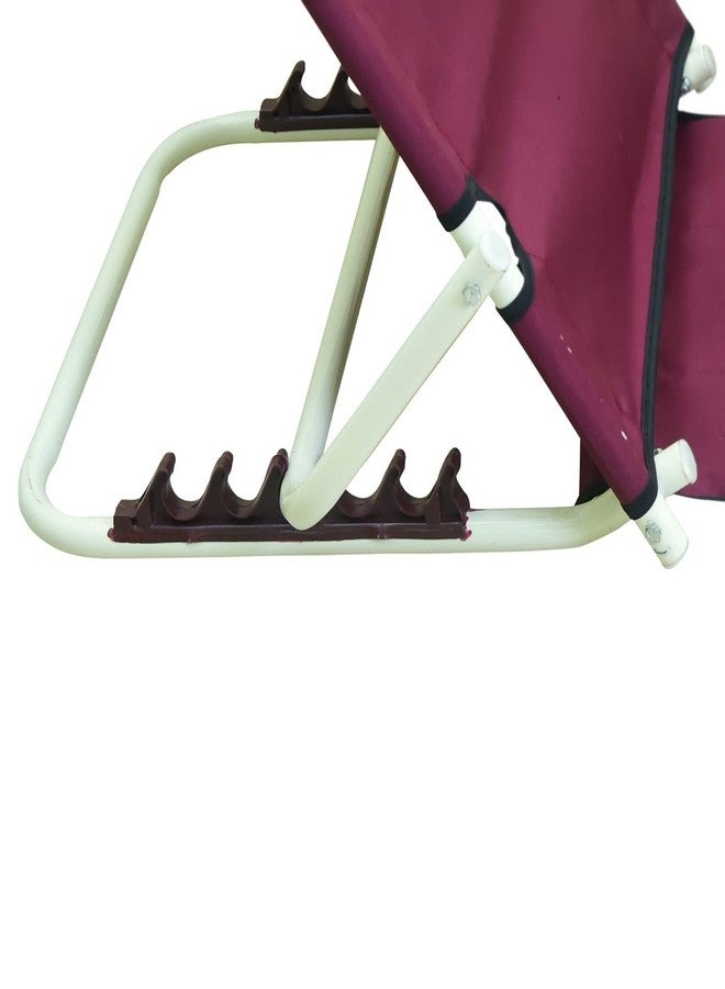 SMARTCARE Adjustable Hospital Back Rest for Bed or Back Support - Comfort and Convenience in Red - Image 3