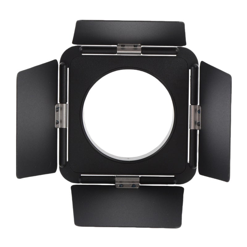 خانق ضوء الأوراق الأربع لعدسة البوينز الصغيرة من سبائك الألومنيوم، مناسب لمصابيح الفيديو من أعلانزي - Image 3