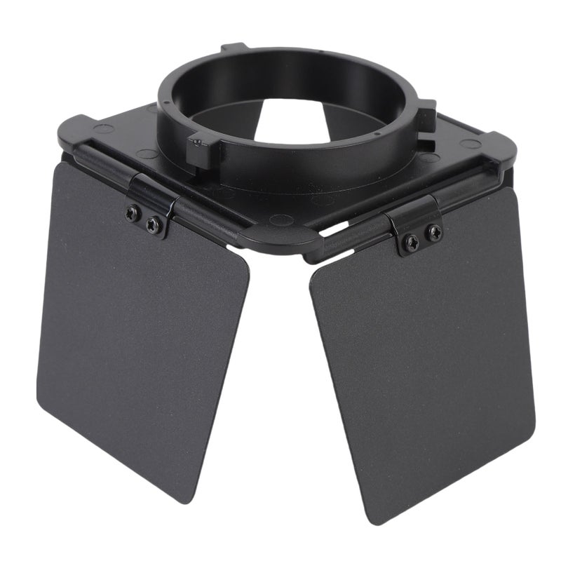 خانق ضوء الأوراق الأربع لعدسة البوينز الصغيرة من سبائك الألومنيوم، مناسب لمصابيح الفيديو من أعلانزي - Image 5