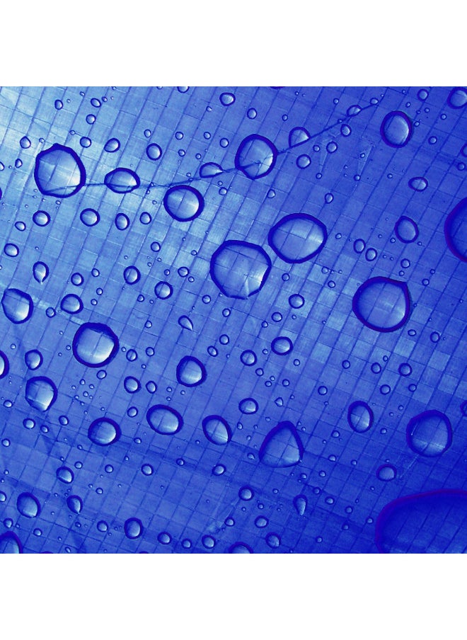Performance Tool - Performance Tool W6009 (10 x 20 ft) Tarp Cover Blue Waterproof Great for Tarpaulin Canopy Tent, Boat, RV Or Pool Cover Performance Tool (Standard Poly Tarp) - Image 1