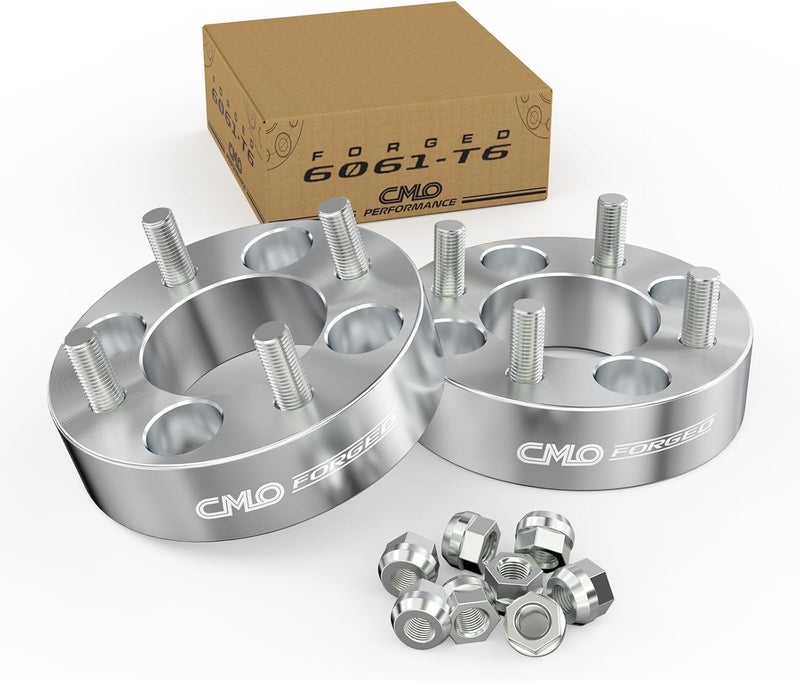 Customadeonly CMLO Performance 2 Pieces 25mm Wheel Spacers Adapters 4x108 Non-Hubcentric - Image 1