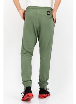O'NEILL Men Drawstring Brand Logo Stretchable Sweatpants, Green  - Image 3