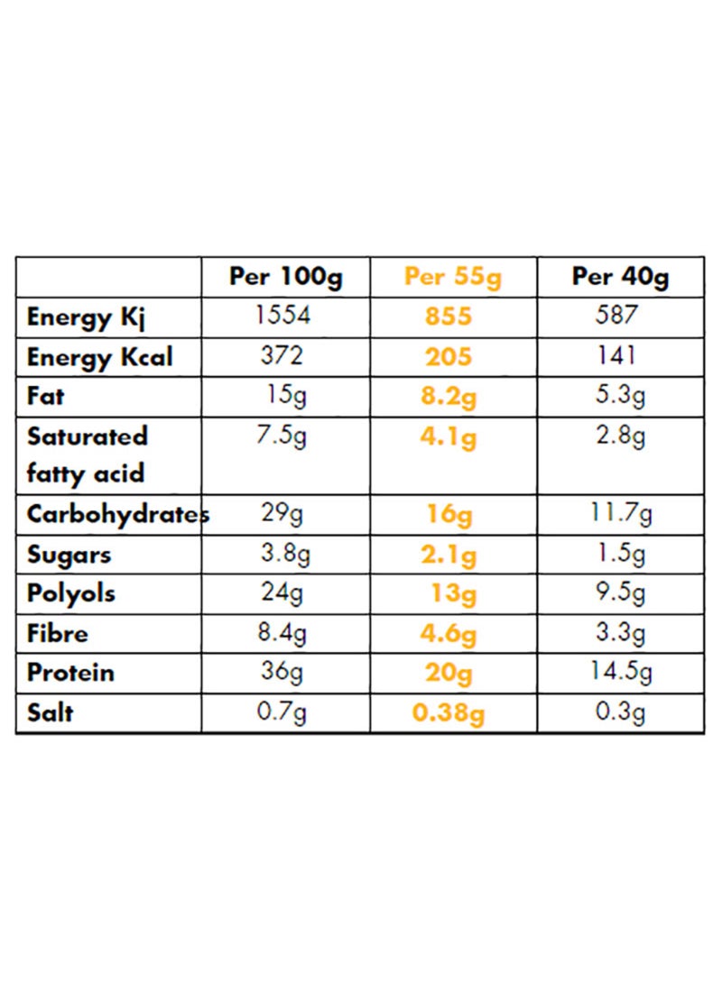 Fulfil Peanut Caramel Protein Bar 55g (20g Protein) - Image 5
