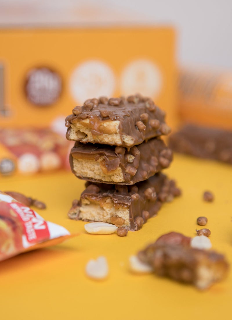 Fulfil Peanut Caramel Protein Bar 55g (20g Protein) - Image 4