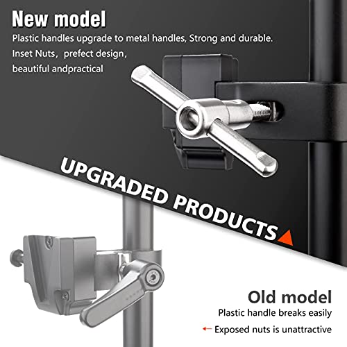 KOERTACOO V-Mount Lock Battery Adapter with Clamp for Mounting to Light Stand Tripod. - Image 2