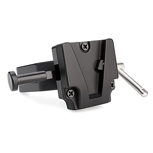 KOERTACOO V-Mount Lock Battery Adapter with Clamp for Mounting to Light Stand Tripod. - Image 5
