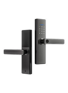 ALINK Smart Door Lock Smart Lock，Fingerprint lock ,Electronic Door Lock，Digital Smart Lock,Tuya App Unlocking Keyless Lock,Color Grey,4585 Mortise  - Image 1