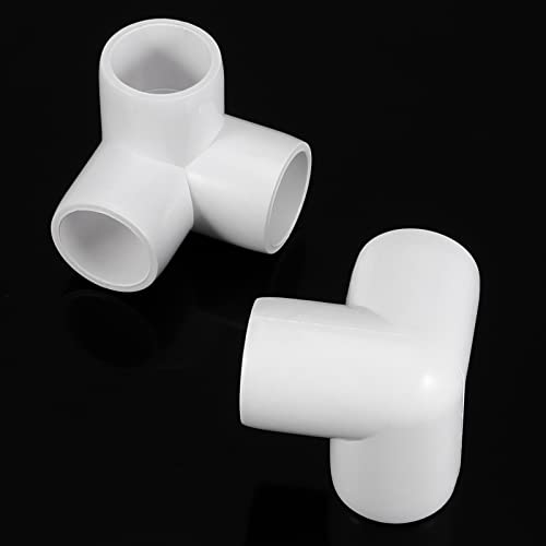 MANCHAP 30 PCS 1/2 Inch 3 Way PVC Elbow Fitting, Heavy Duty PVC Pipe Connectors, White - Image 4