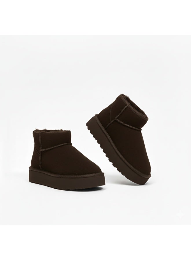 حذاء شمواه انيق  AG-2  - بني - Image 1