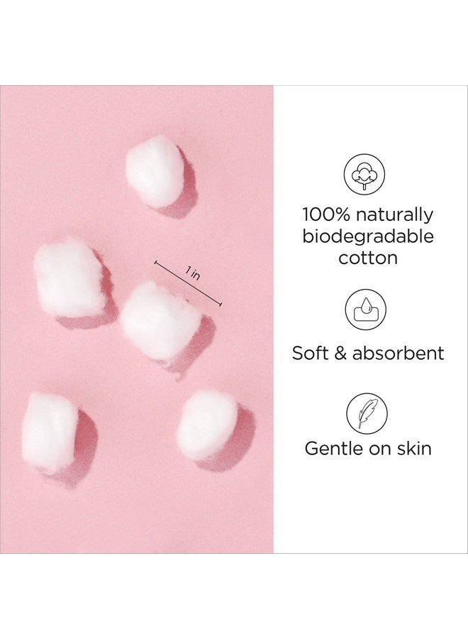 Diane 100% Pure Cotton Balls, 100 Count - Soft, Super Absorbent, Multipurpose Cotton Balls for Makeup Removal, Nail Polish, Applying Lotion or Powder, First-Aid for Everyday Household Use - Image 2