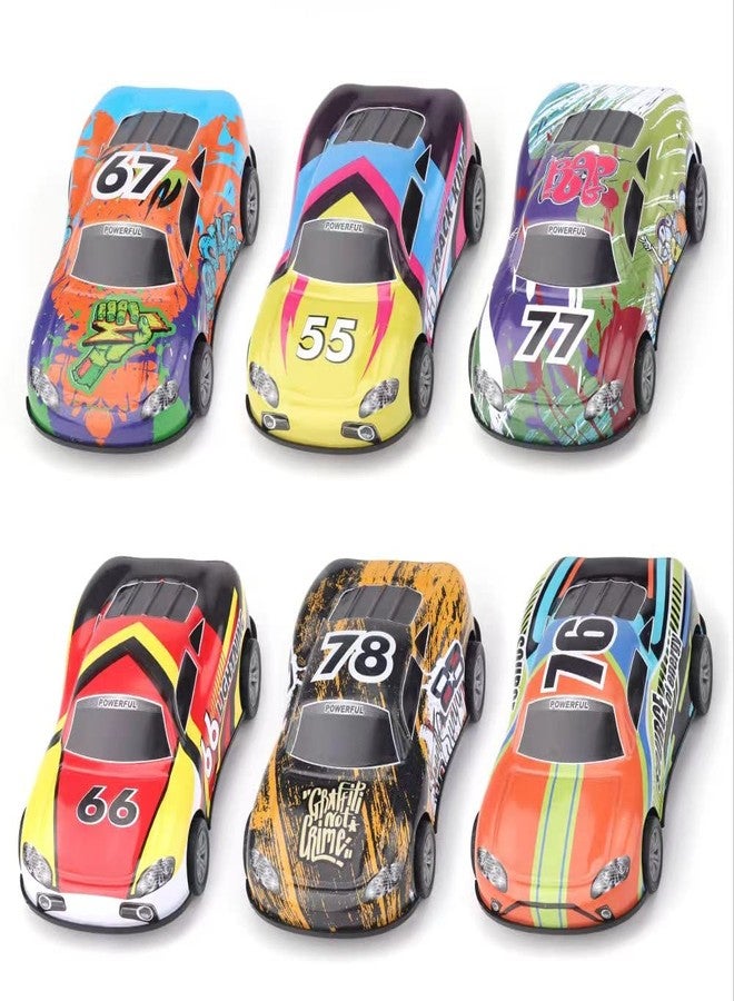 ZOHANINDL 4.2 inch Pull Back Cars Toys Set, Push and Go Pull Back Cars Matchbox 1:28 Race Car 3 Pack Suitable for Toddlers 3 4 5 6 7 Year Old Kids Toys - Image 1