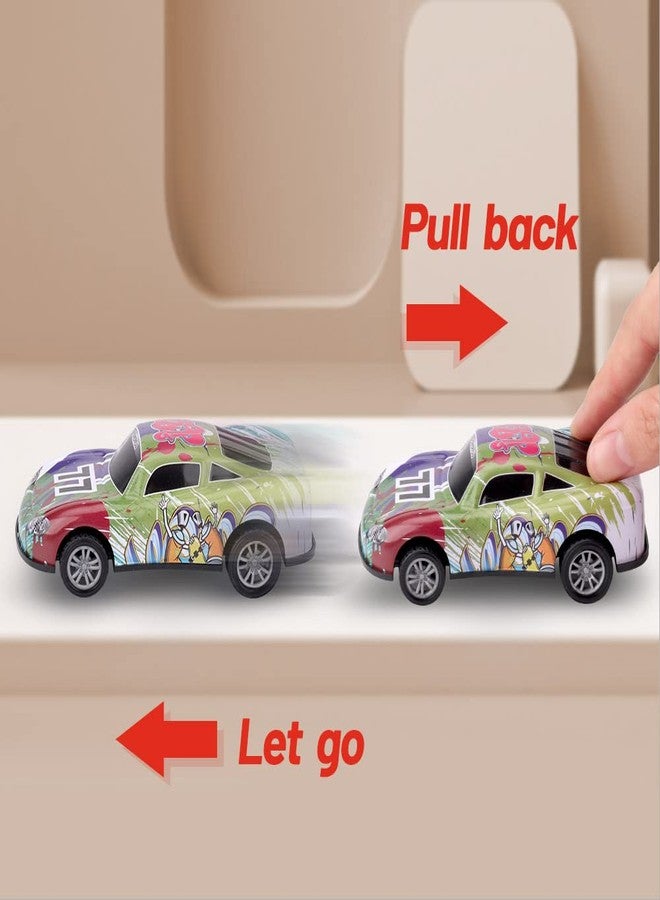 ZOHANINDL 4.2 inch Pull Back Cars Toys Set, Push and Go Pull Back Cars Matchbox 1:28 Race Car 3 Pack Suitable for Toddlers 3 4 5 6 7 Year Old Kids Toys - Image 5