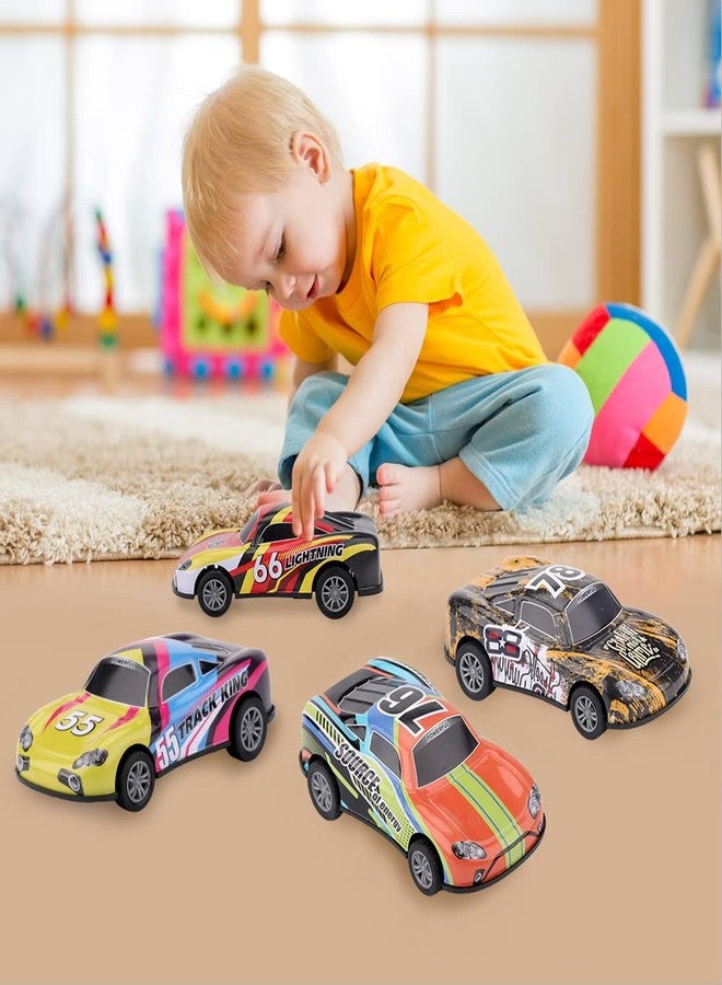 ZOHANINDL 4.2 inch Pull Back Cars Toys Set, Push and Go Pull Back Cars Matchbox 1:28 Race Car 3 Pack Suitable for Toddlers 3 4 5 6 7 Year Old Kids Toys - Image 2