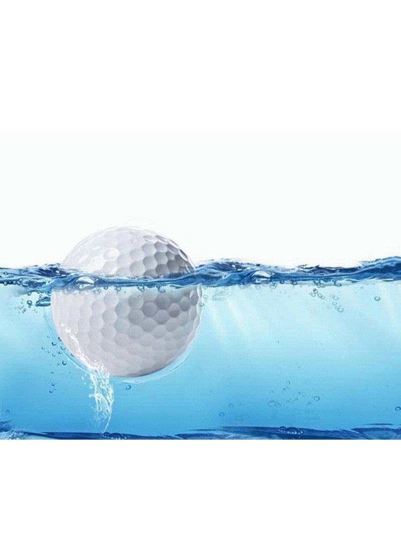 Excefore Glow and Floater Golf Ball 6 Pack Luminous Golf Float Ball Night Practice Glow Floating Golf Ball Night Golf Water Golf for Playing Practicing Golf Balls Improve the Fun of Sports - Image 5