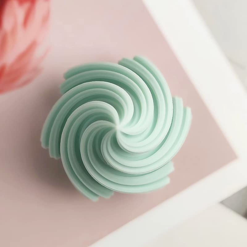 FirstTry Spiral Cone Shape Column Candle Mold I 3D Geometric Thread Pillar Tree Silicone Epoxy Mould I for DIY Handmade Ornament Chocolate Cake Dcor Aromatherapy Soap Resin Art Craft 3 Pcs - Image 4
