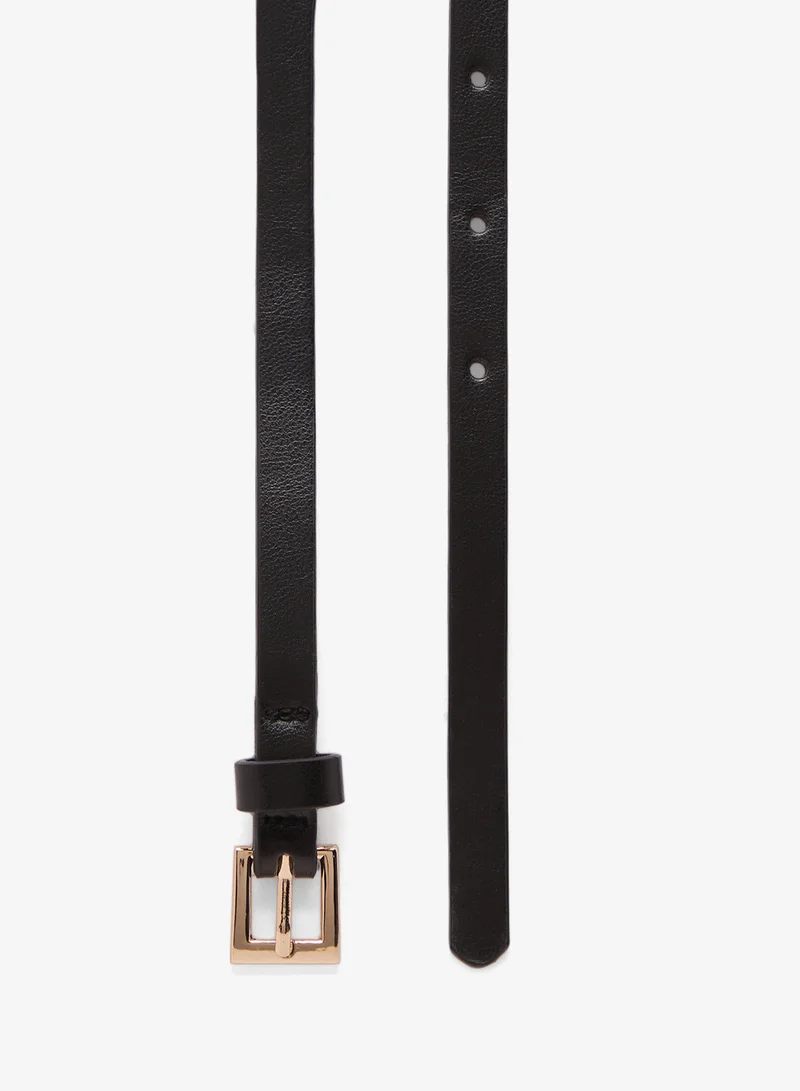 جينجر Silver Accent Classic Waist Belt