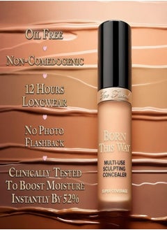 Too FacedCosmetics Too Faced Born This Way Super Coverage Multi-Use Concealer Latte 13.5 ml  - Image 5