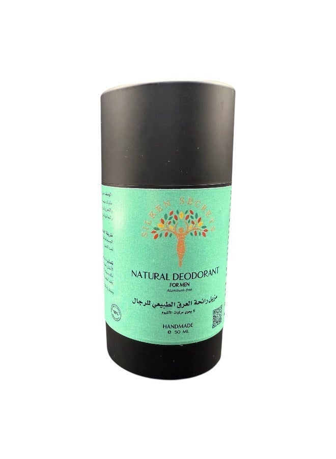 SILKEN SECRETS Natural deodorant for men - Image 2