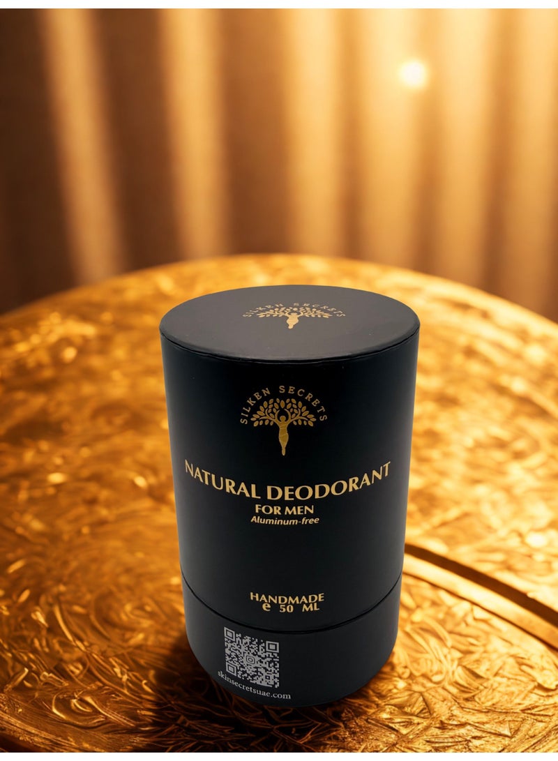 SILKEN SECRETS Natural deodorant for men - Image 1