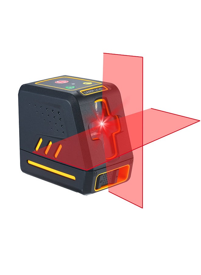 Generic - Laser Level Professional Horizontal and Vertical Cross Line Self Leveler Auto-Leveling Spirit Level Self-Leveling Selectable Laser Lines Adjustable Brightness Red Beam T07 - Image 1