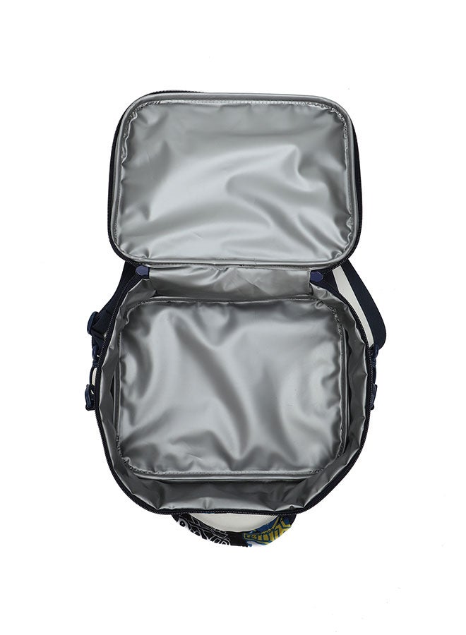 CUBS Cranes Print Waterproof lunch bag with removable shoulder strap carrying your favorite meals to school, work or while traveling - Image 3