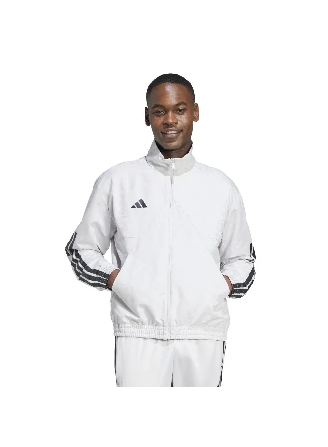 adidas Adidas M Tiro Wv Tt Q3 Grey Tracksuit Jacket Track Tops For Men