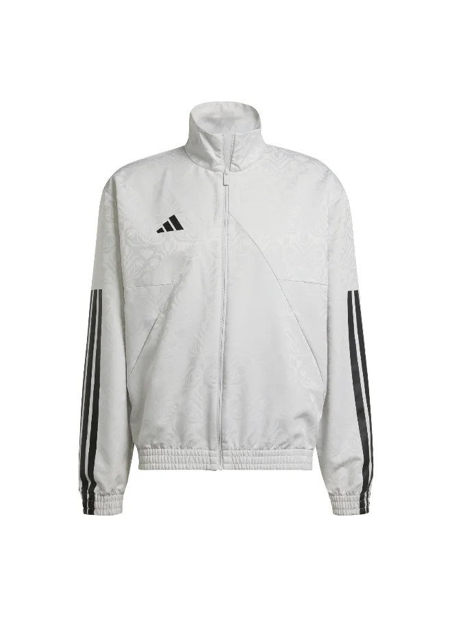 adidas Adidas M Tiro Wv Tt Q3 Grey Tracksuit Jacket Track Tops For Men