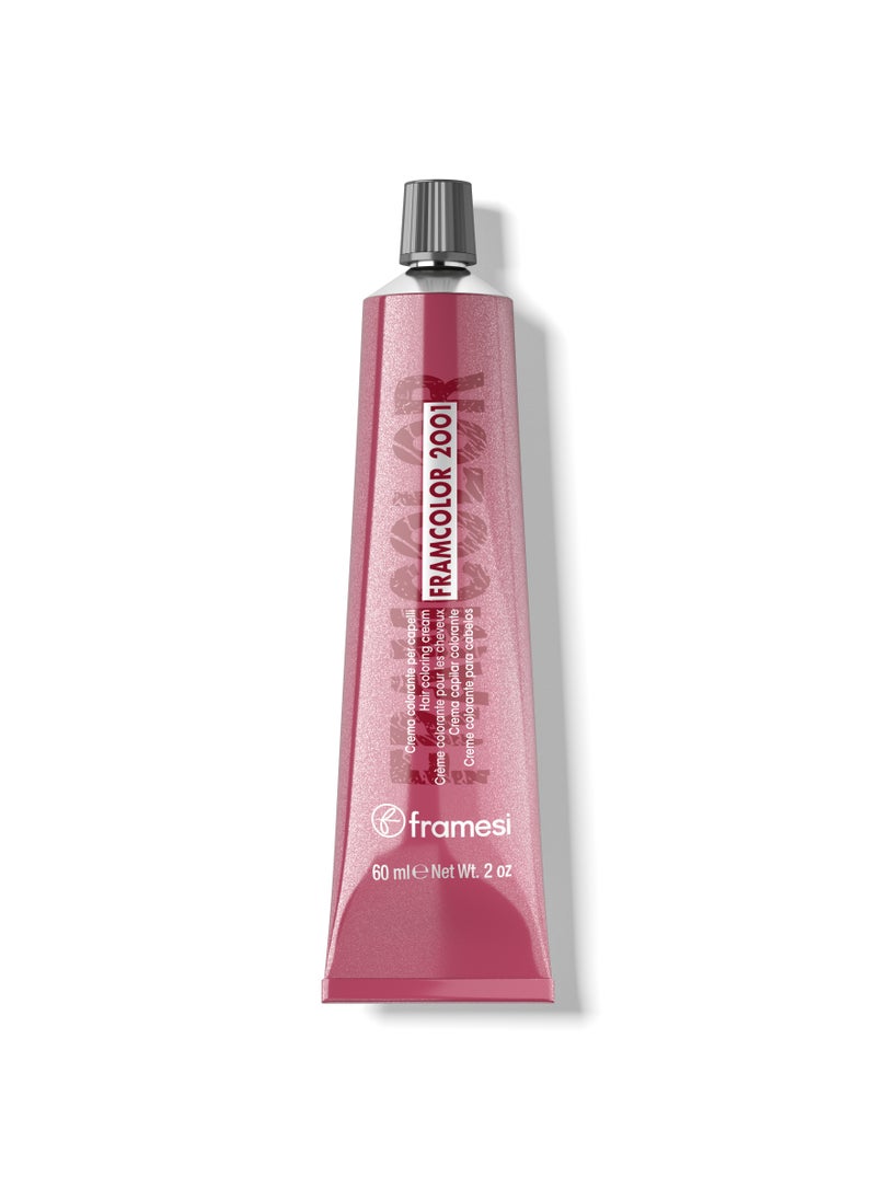 framesi - FRAMCOLOR 2001 - Permanent Hair Colouring Cream 60 ML | 5/NP Light Chestnut - Image 1
