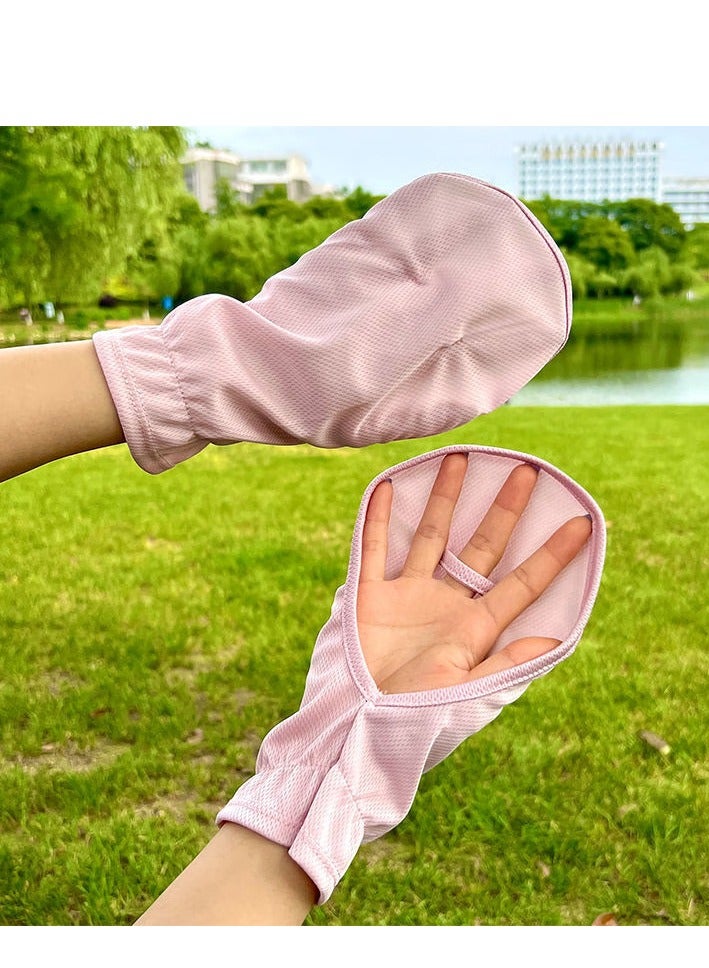 RTYY Women's Gloves Driving Gloves Non-slip Sun Protection Summer UV Protection Gloves - Image 4