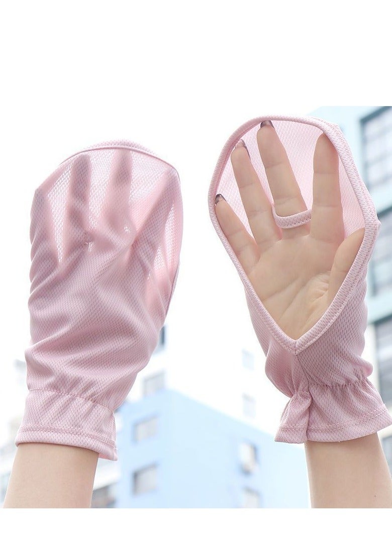 RTYY Women's Gloves Driving Gloves Non-slip Sun Protection Summer UV Protection Gloves - Image 2