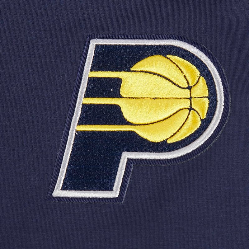 Pro Standard Womens NBA Indiana Pacers Wingspan Short Sleeve Boxy Tee Midnight Navy M - Image 4