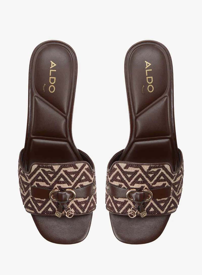 Aldo BROWN MULTI Tessina Heeled Sandals for Women | Best Price UAE