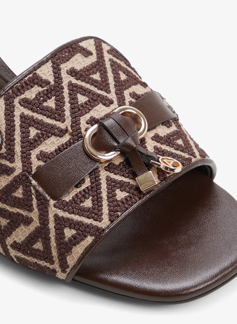 Aldo BROWN MULTI Tessina Heeled Sandals for Women | Best Price UAE