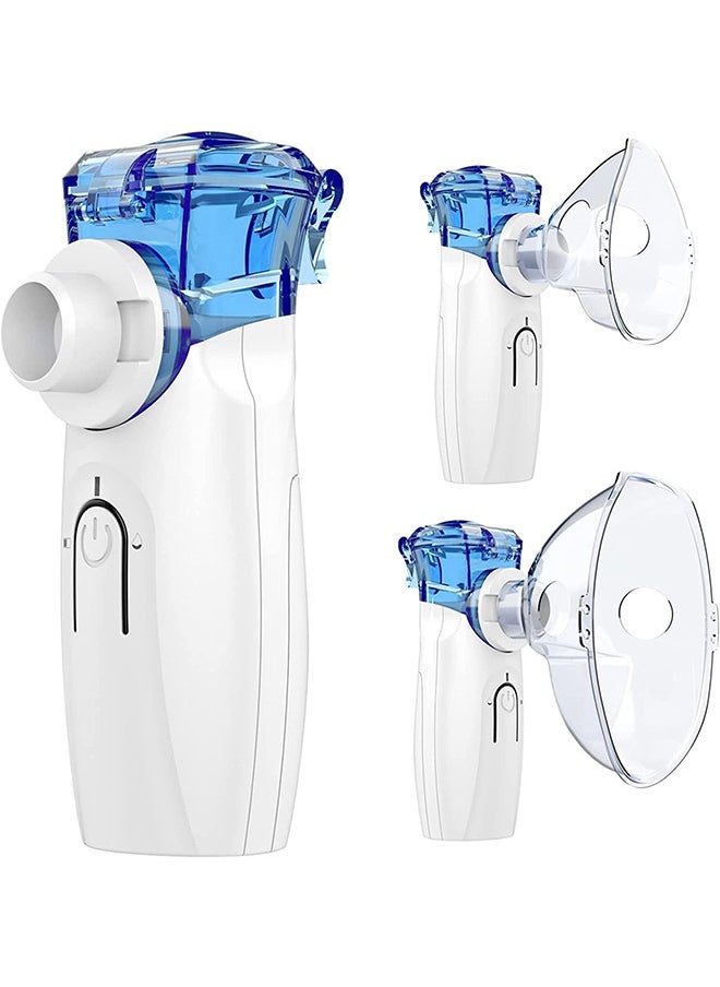 Arabest - Portable Nebulizer Machine,  Adults and Kids Travel and Household Use with Rechargeable Batteries, Handheld Mesh Nebulizer Inhalator for Breathing - Image 1
