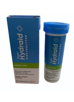 Super Hydraid Electrolyte Lemon And Lime, 10 Tablets 