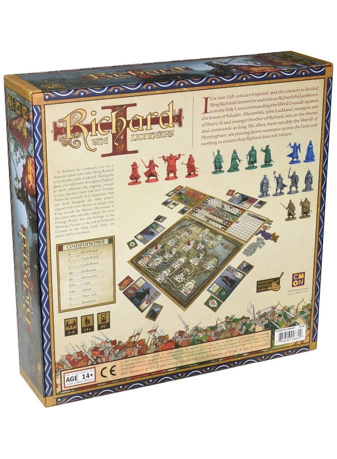 CMON Richard The Lionheart Board Games - Image 3