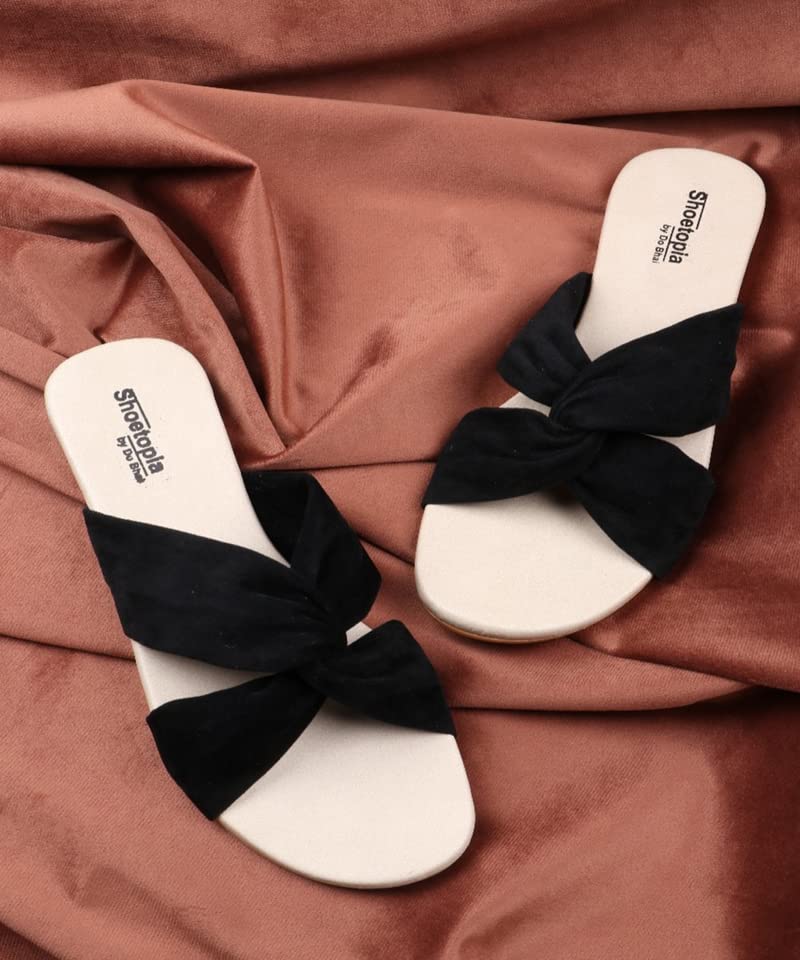 Shoetopia صندل شوتوبيا للنساء (3 المملكة المتحدة) / أسود - Image 5