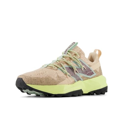 New Balance Women's DynaSoft TEKTREL V1 Trail Running Shoe, Dark Vintage Rose/Limelight/Clay Ash, 5 - Image 1