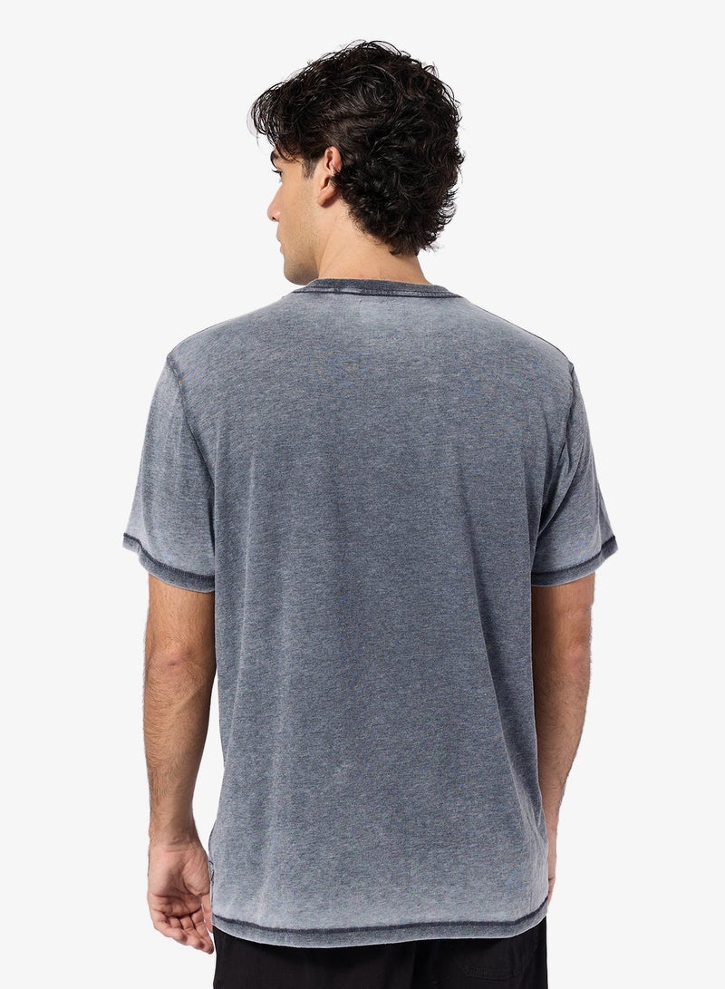 GUESS Short Sleeve Marine Logo Tee - Image 2