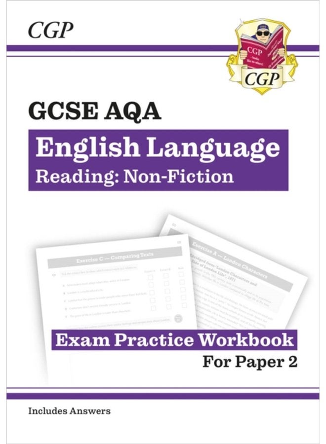 GCSE English Language AQA Reading Non Fiction Exam Practice Workbook Paper 2 inc Answers - Paperback