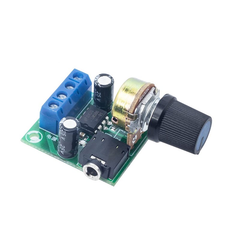 Acxico 2Pcs LM386 10W Mini Power Amplifier Board Audio Amplifier Module DC 3-12V Volume Adjustable Control - Image 5