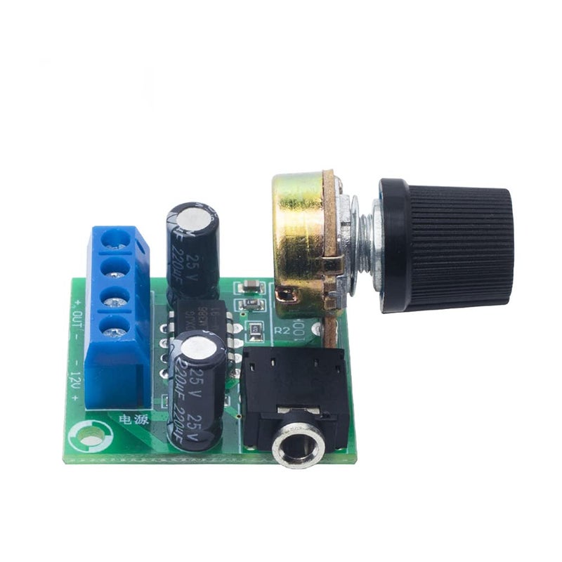 Acxico 2Pcs LM386 10W Mini Power Amplifier Board Audio Amplifier Module DC 3-12V Volume Adjustable Control - Image 4