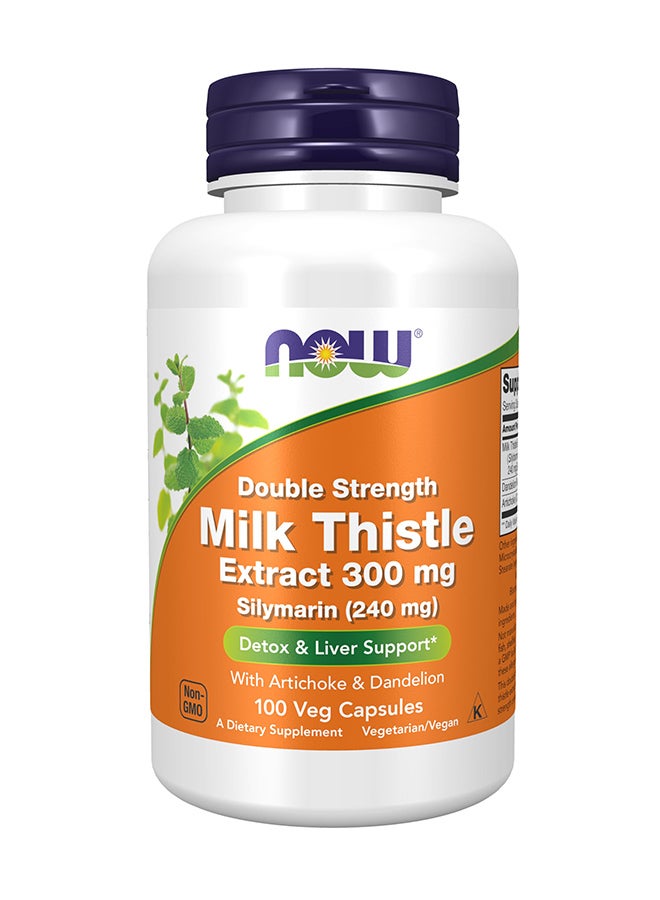now Silymarin Double Strength 300Mg 100 Vcaps