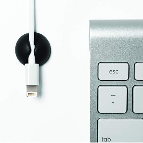 Bluelounge CableDrop Mini Black - Cable Management System for All Cables up to 5/16-inch - Image 5