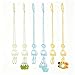 Sopkdey Toy Straps for Baby 6pcs Adjustable Toy Holder for Stroller Accessories Silicone Baby Tether Pacifier Clip No Throw Baby Travel Essential Leash for High Chair Car Seat Baby Toy Clips - Image 2