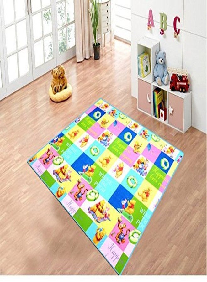 GLIVE (LABEL) Water Resistant Baby Diaper Changing Mat/Sleeping mats/Bed Protector Mat Baby Play & Crawl Mat Double Side Floor Mat Large Size - 6 X 4 ft, with Zip Bag to Carry - Image 4