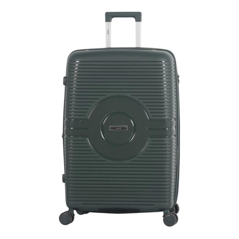 Aviator Luxury Durable 4-Piece Luggage Set (Shatterproof with Bonus Handbag) with Double Zipper Expansion Case - Image 2