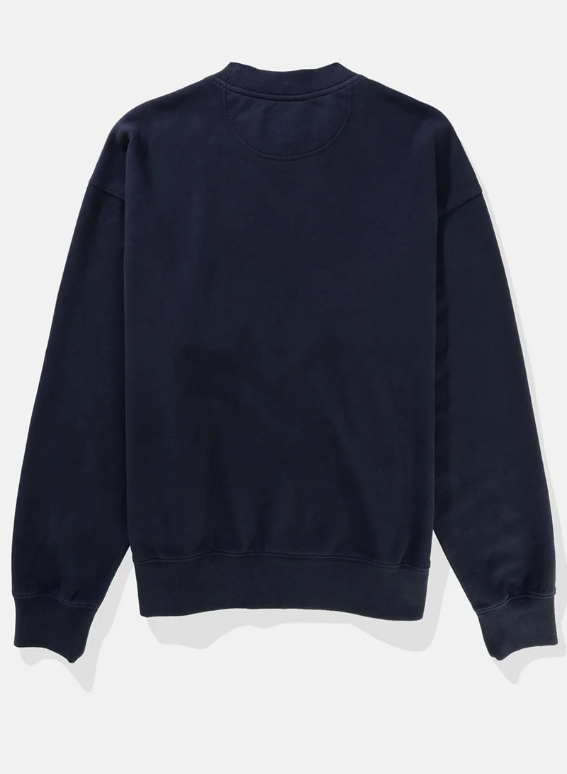 امريكان ايجل Fleece Crew Neck Pullover Sweatshirt