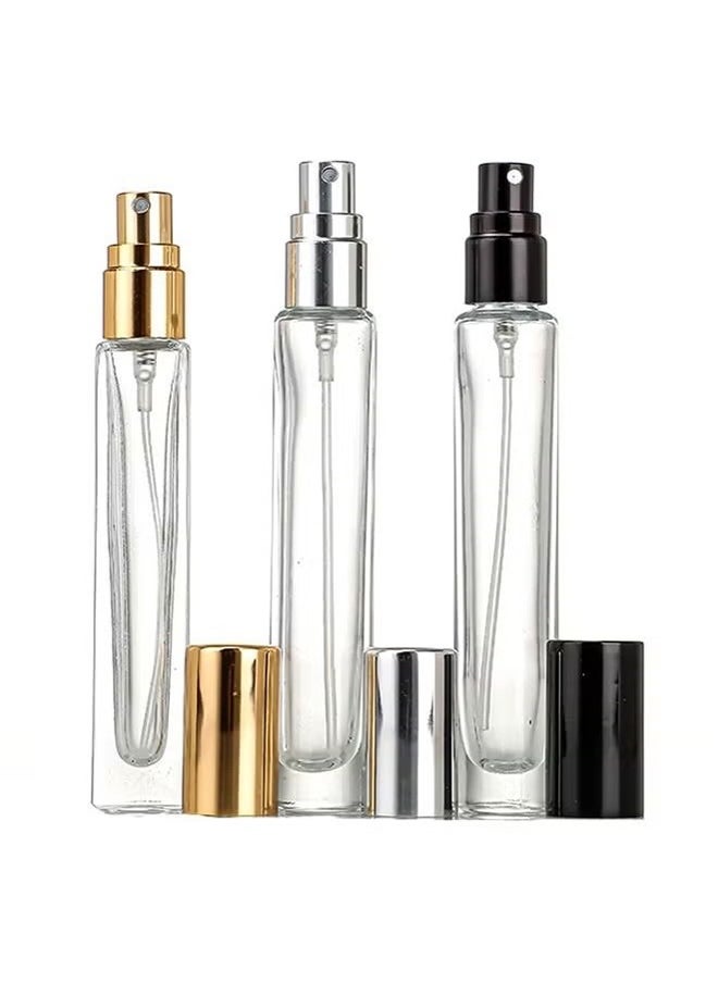 HY - 6 Pcs Refillable Empty Perfume Bottles 10ml,Mini No Leak Portable Travel Size Perfume Glass Bottles With Sprayer,Can Be Sprayed At Any Time During Business Trip Or Travel - Image 1