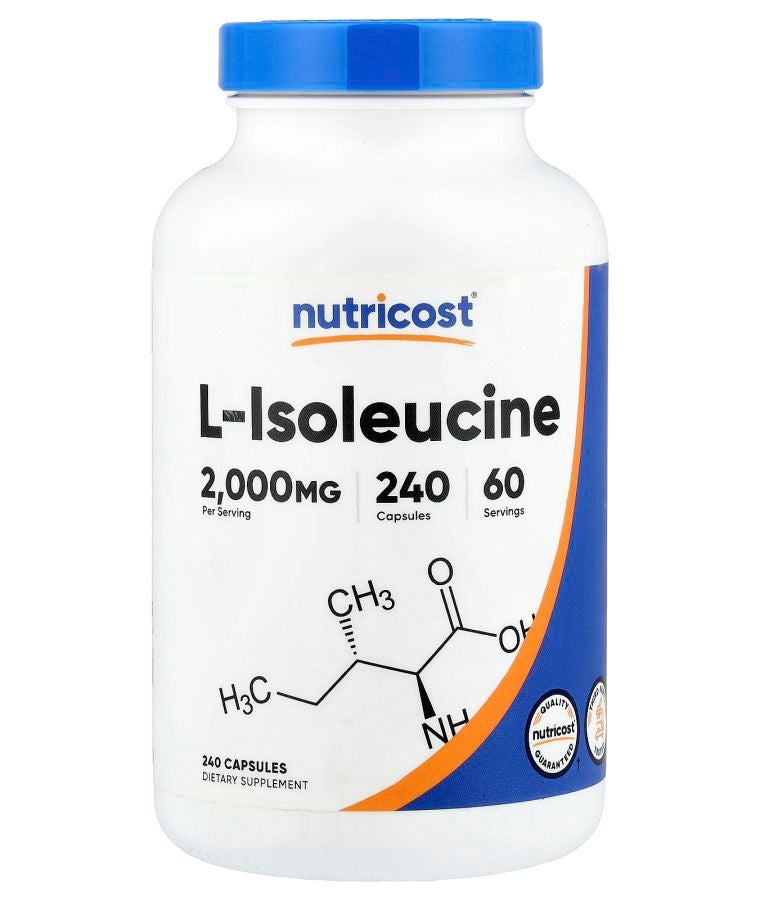L-Isoleucine 240 Capsules (500 mg per Capsule)